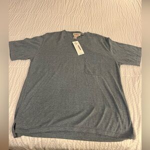 Ermenegildo Zegna Classic Gray Short Sleeve Men's Tee Size XXL